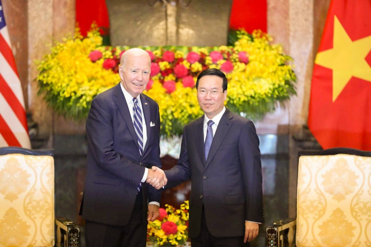 Vietnamese State leader meets President Joe Biden